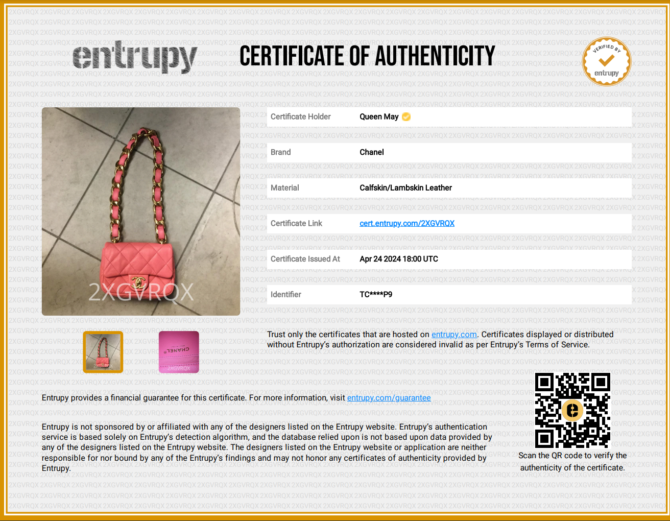 Chanel 22S Mini Flap Bag Seasonal Color -  Replica Handbags 