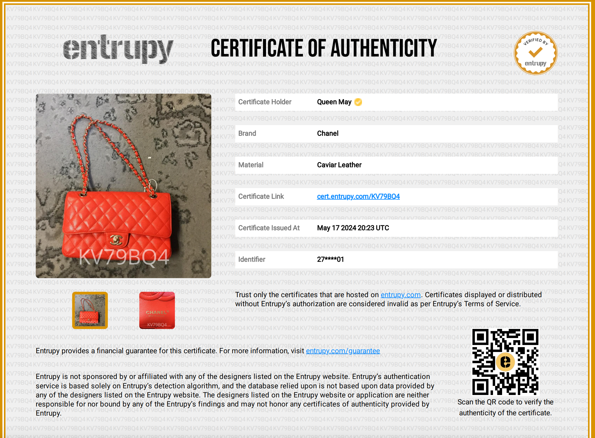 Chanel Caviar Quilted Medium Double Flap 2019 Red Orange Light Gold Hardware - Replica Handbags