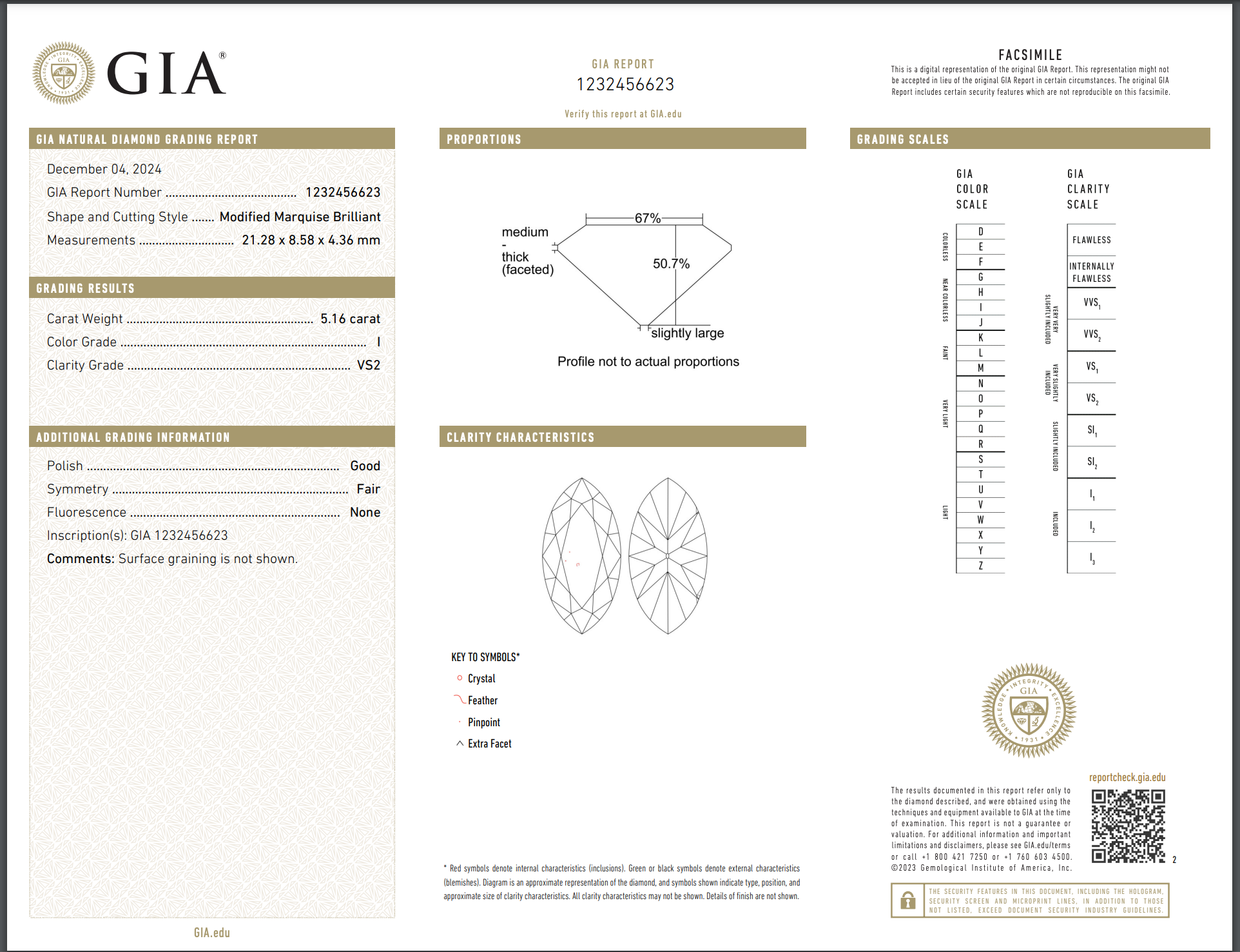 Platinum 5.16 Carat Moval Diamond Three Stone Engagement Ring - Replica Handbags