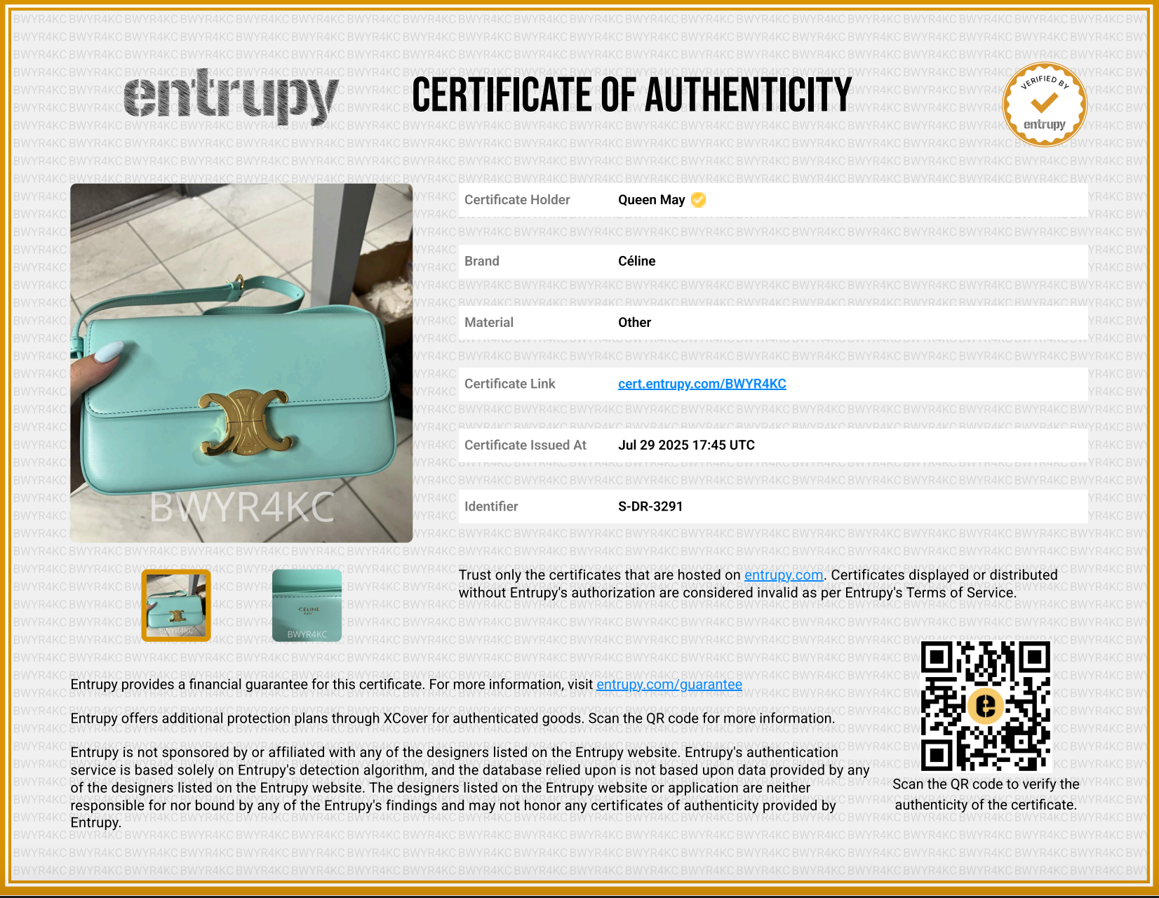 Celine Shoulder Bag Claude in Turquoise - Replica Handbags