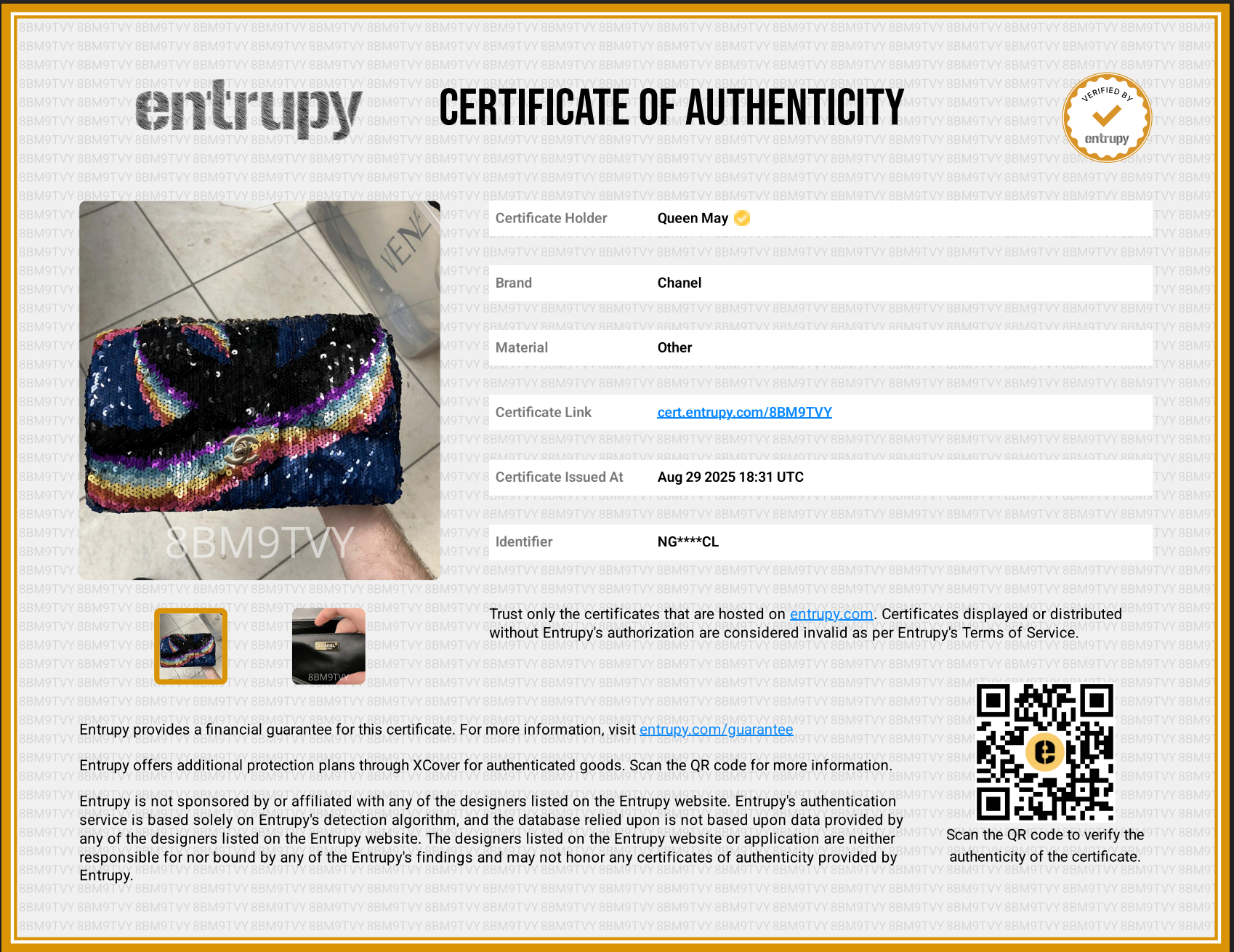 Chanel Rainbow Sequin 2021 Flap Bag - Replica Handbags