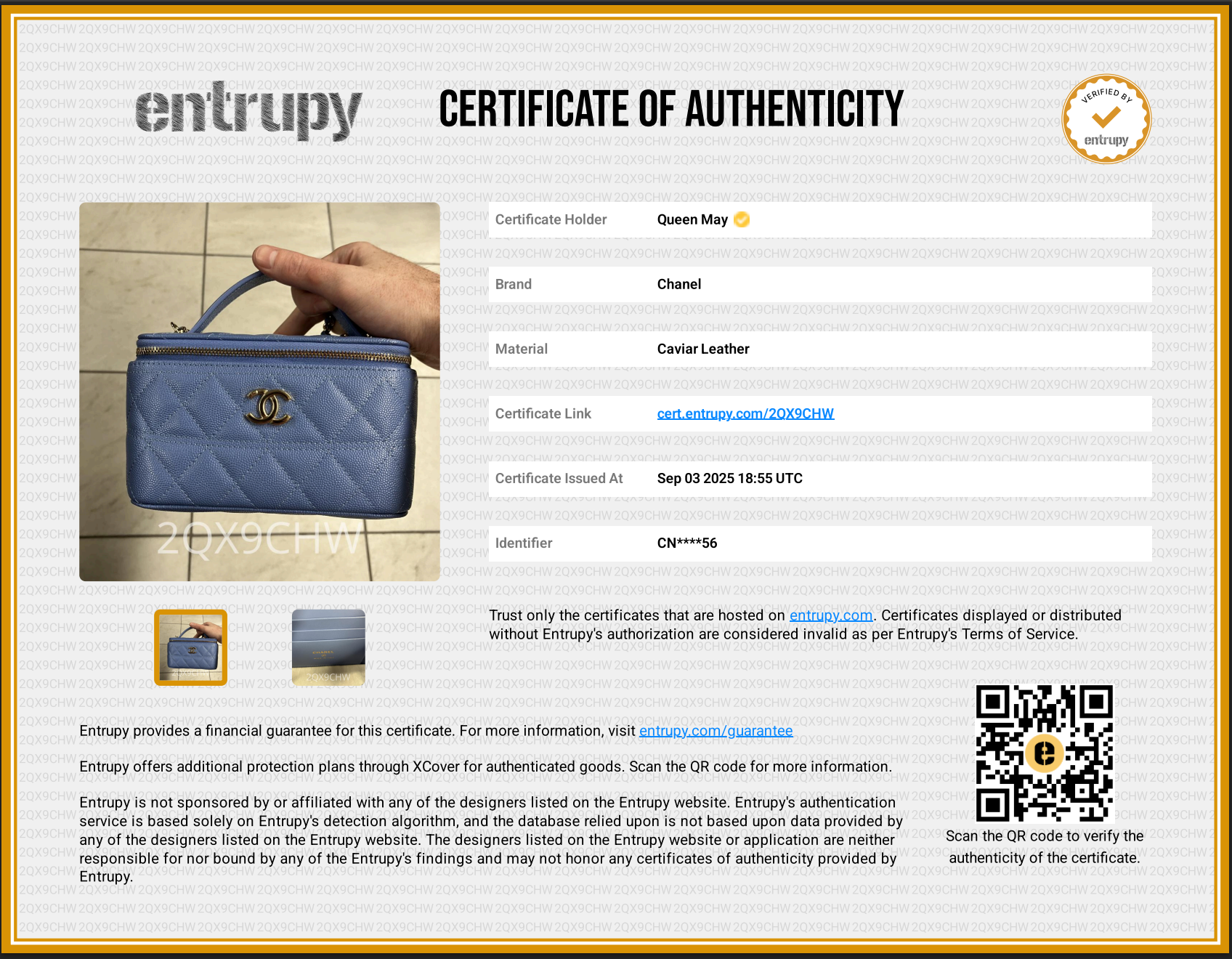 Chanel Long Vanity With Chain In Grained Calfskin and Gold Hardware -  Replica Handbags 