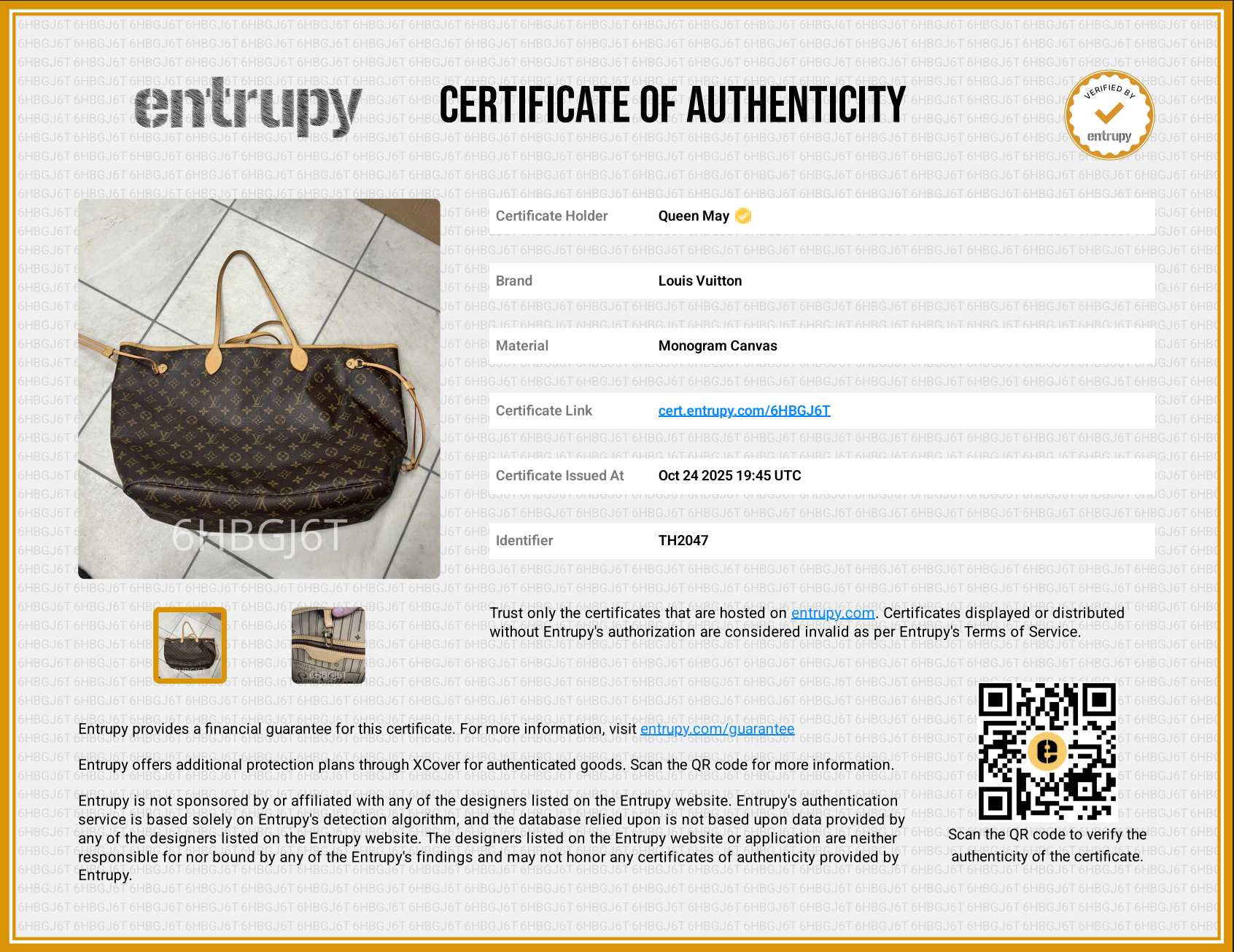 Louis Vuitton Monogram Neverfull GM -  Replica Handbags 