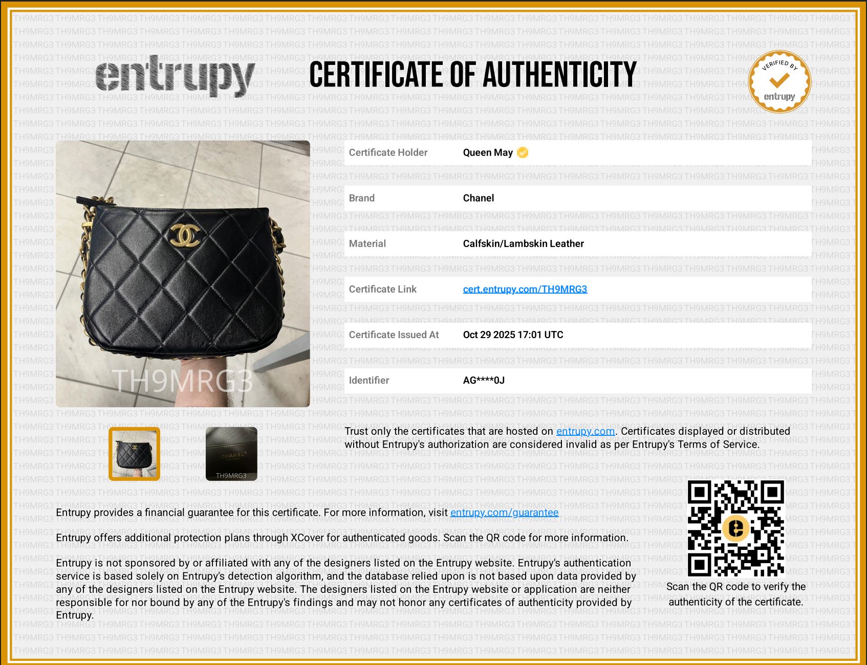 Chanel Quilted Lambskin Hobo With Adjustable Chain -  Replica Handbags 