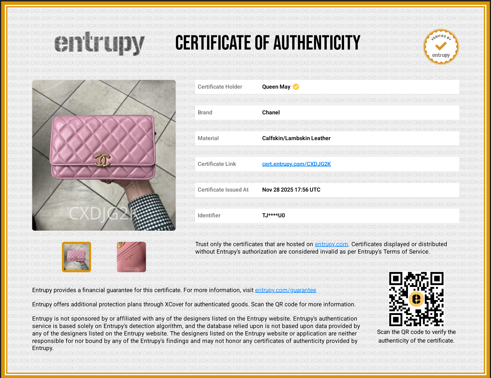 Chanel Candy Wallet on Chain - Replica Handbags