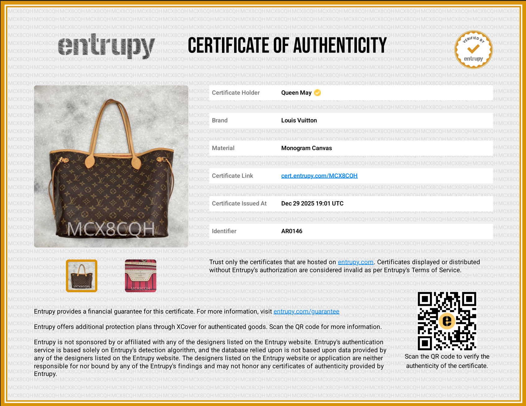 Louis Vuitton Monogram Neverfull MM -  Replica Handbags 