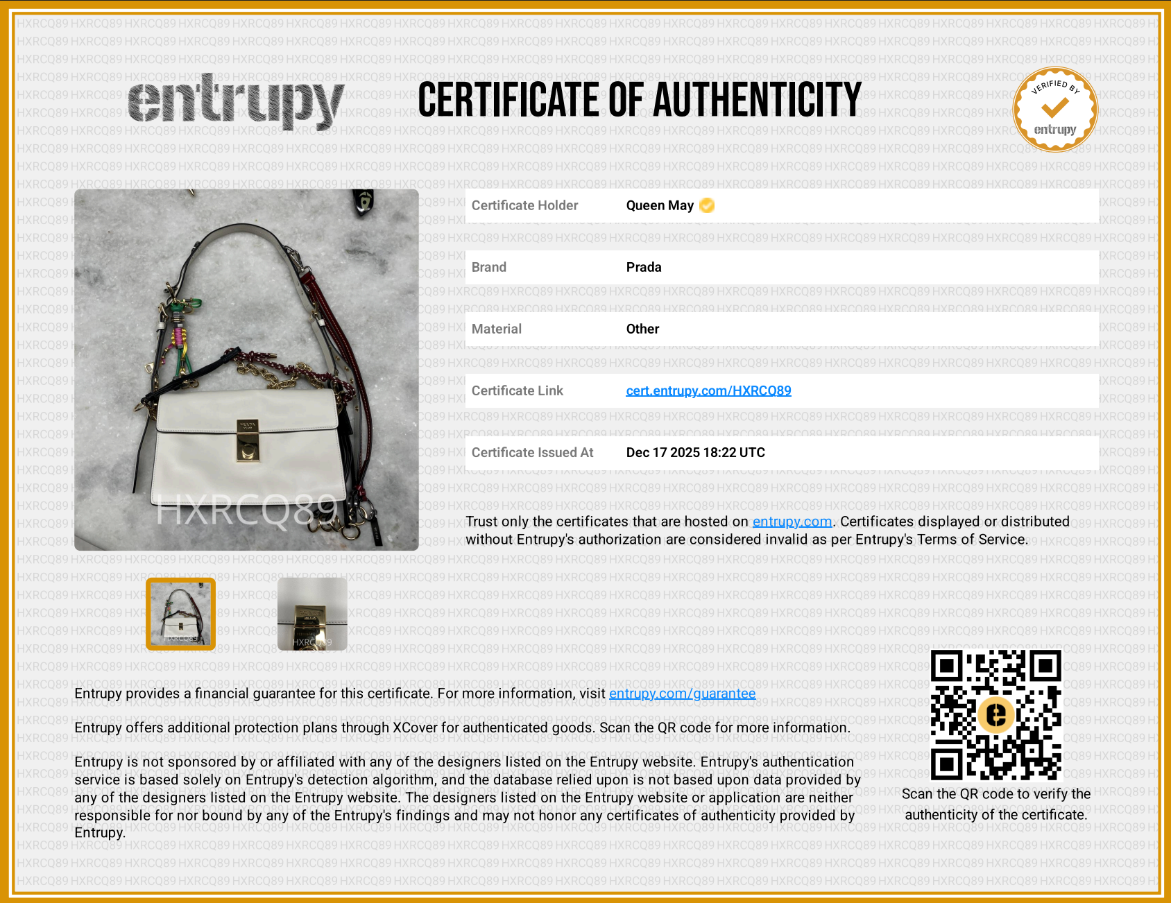 Prada Soft Sound Bag with Charms -  Replica Handbags 