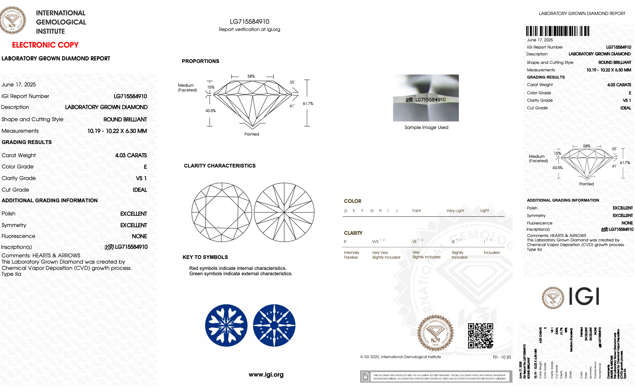 Lab Grown 4 Carat Round Diamond Braided Engagement Ring 14K White Gold -  Replica Handbags 