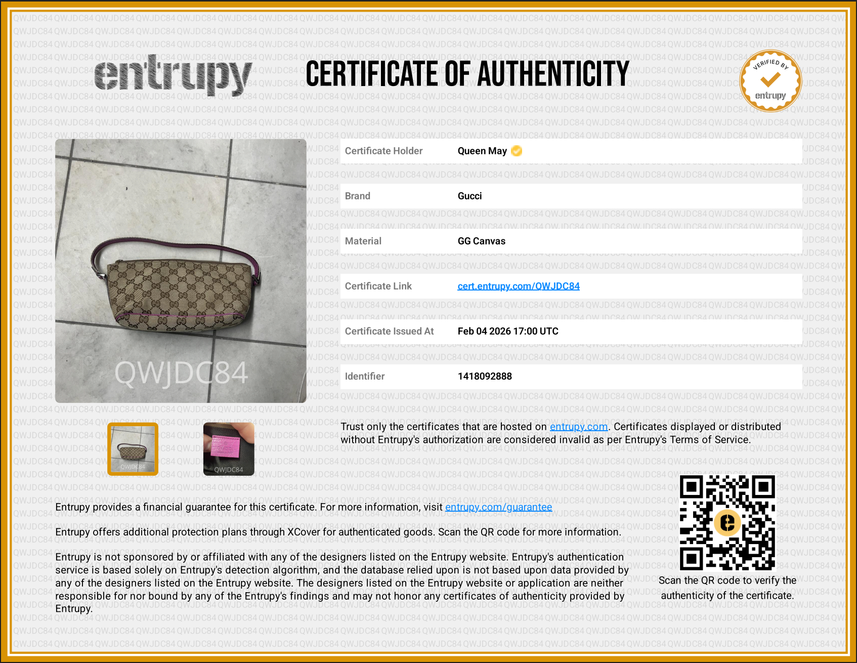 Gucci Boat Pochette Canvas Pink -  Replica Handbags 