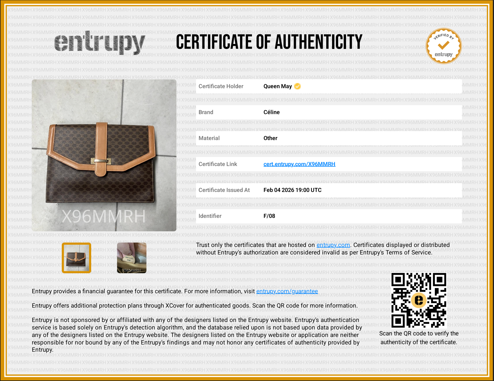 Celine Macadam Triomphe Crossbody Flap Bag