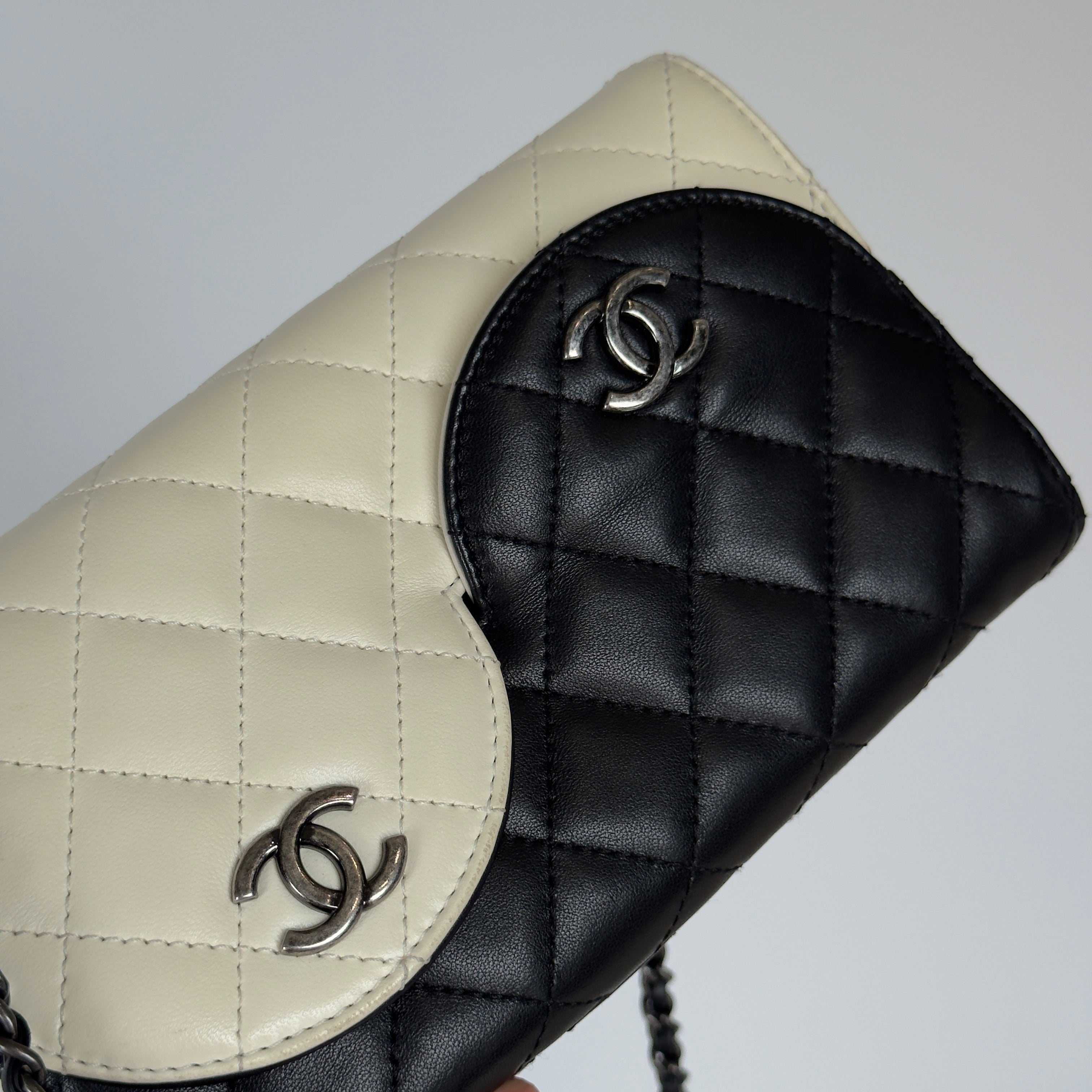 Rare Chanel Yin Yang Mini Flap Bag Circa 2016 WOC Wallet On Chain - Replica Handbags