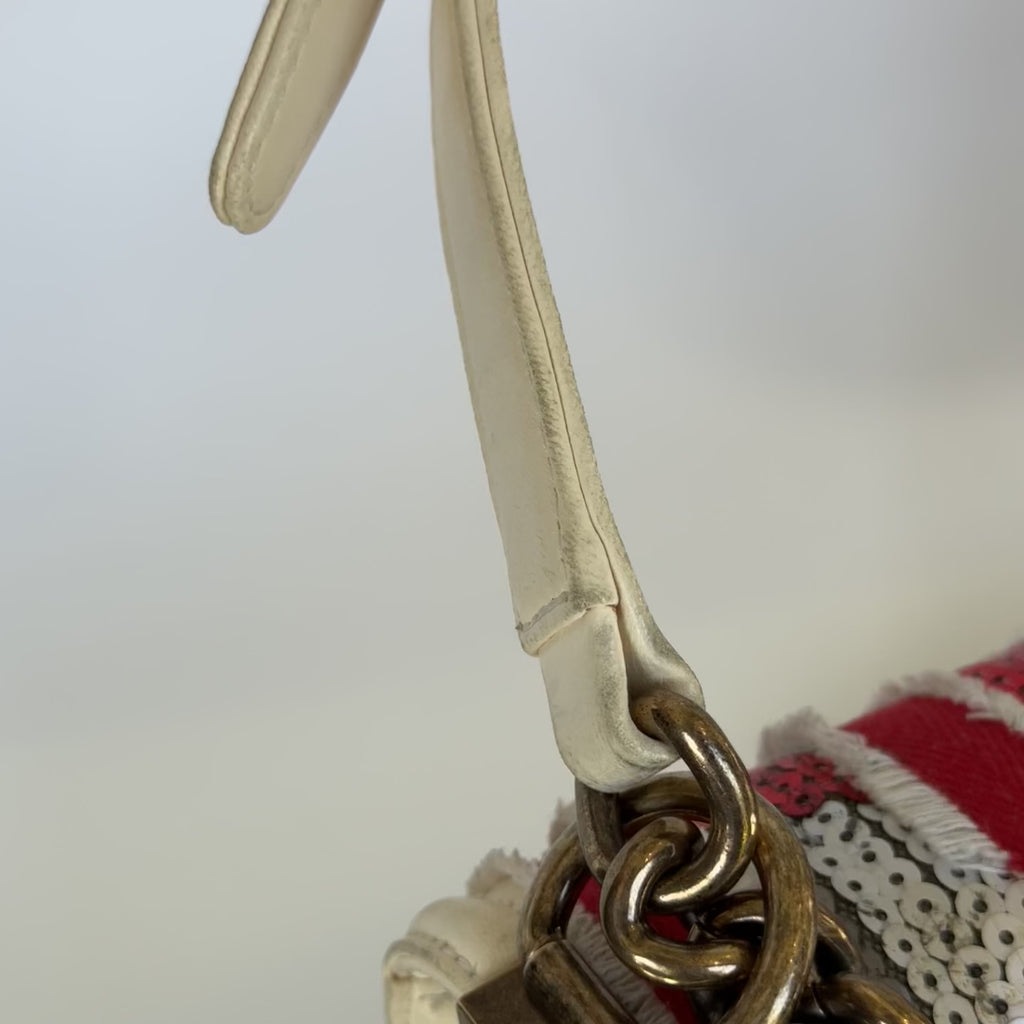 Rare Chanel Paris-Cuba Multicolor Sequin Boy Bag Medium -  Replica Handbags 