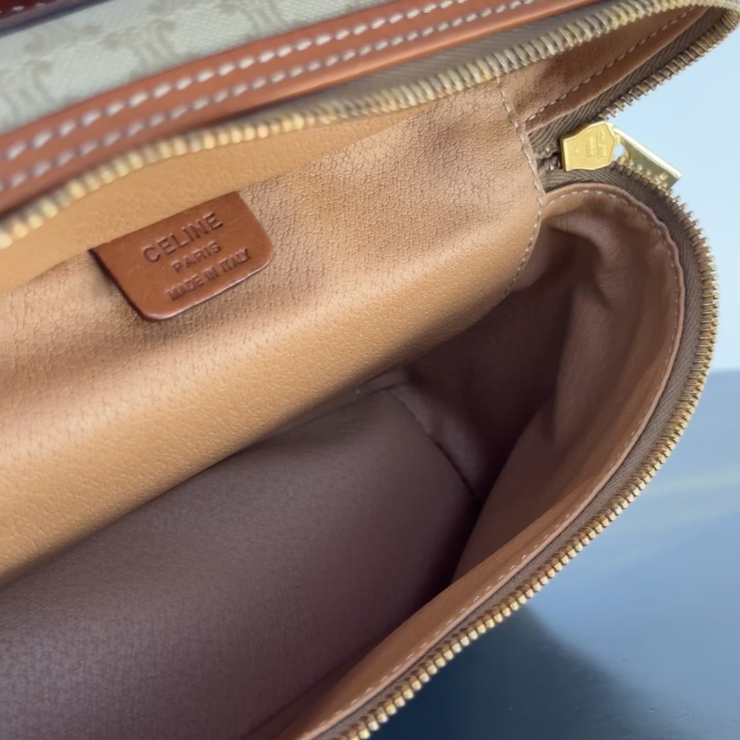 Celine Macadam Canvas Vanity Case -  Replica Handbags 