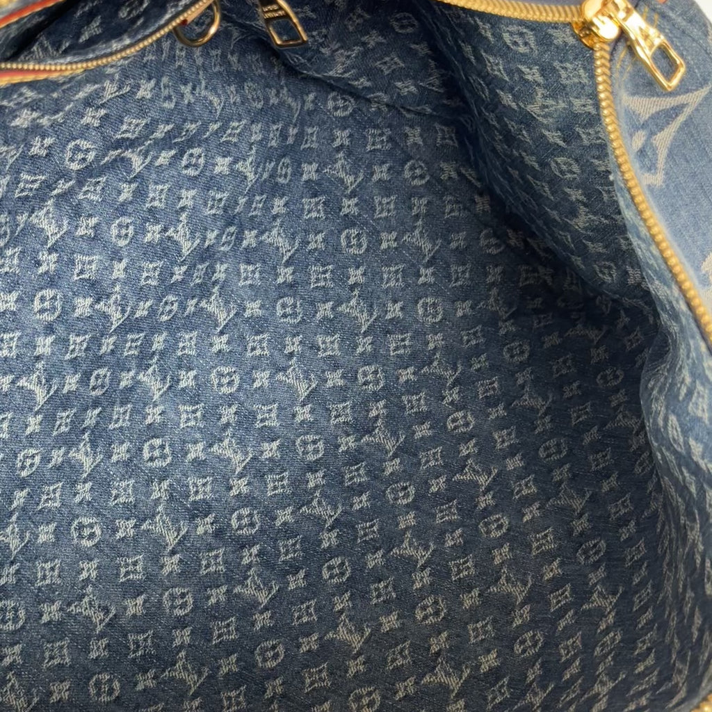 Louis Vuitton Keepall Bandouliere 45 Denim -  Replica Handbags 