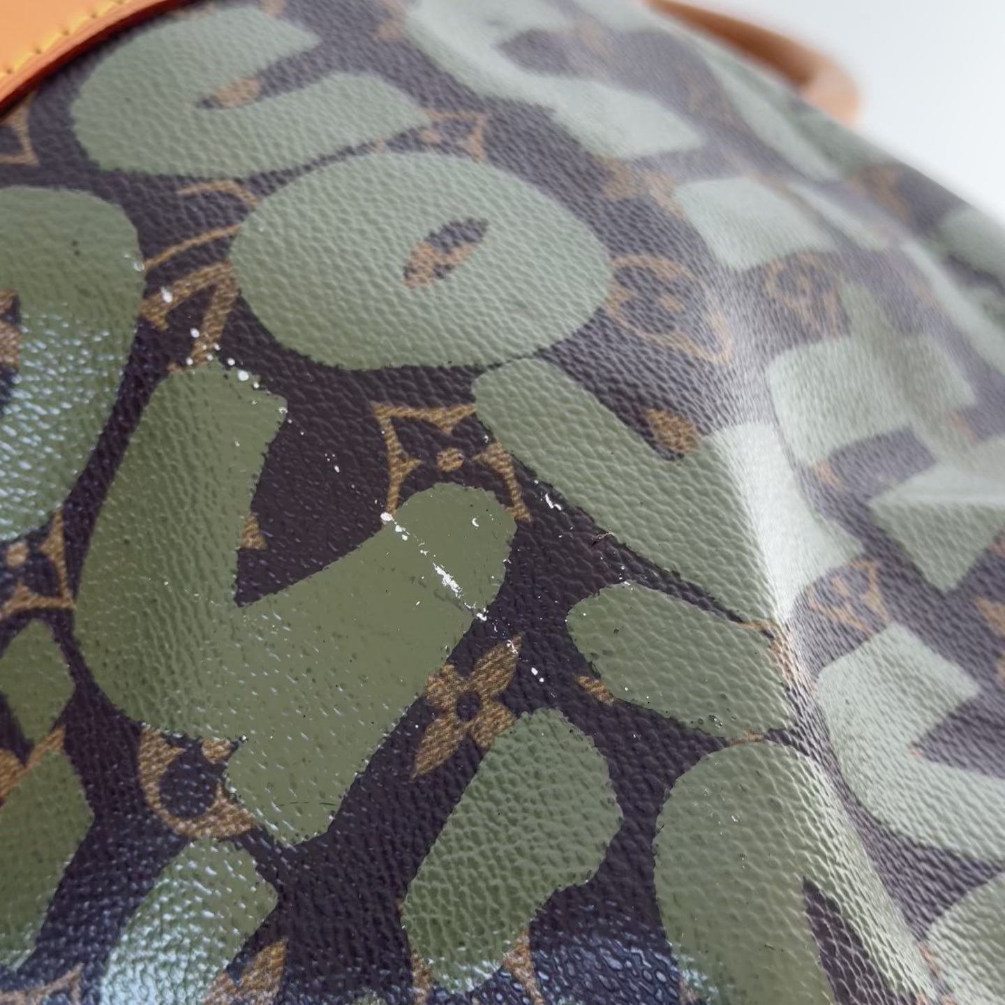 Louis Vuitton Stephen Sprouse Monogram Graffiti Keepall 50 Dark Green -  Replica Handbags 