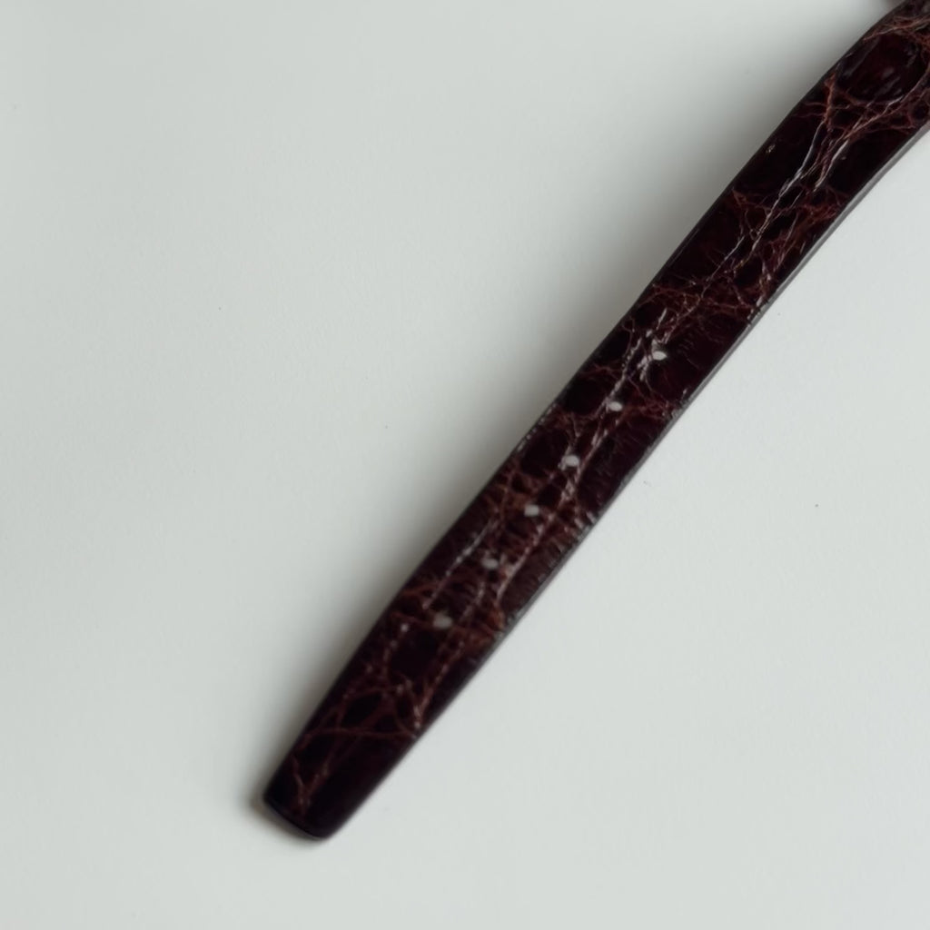 Cartier Tank Américaine 18K Yellow Gold Model 2482 White Roman Numeral Dial Quartz With Box and Papers -  Replica Handbags 