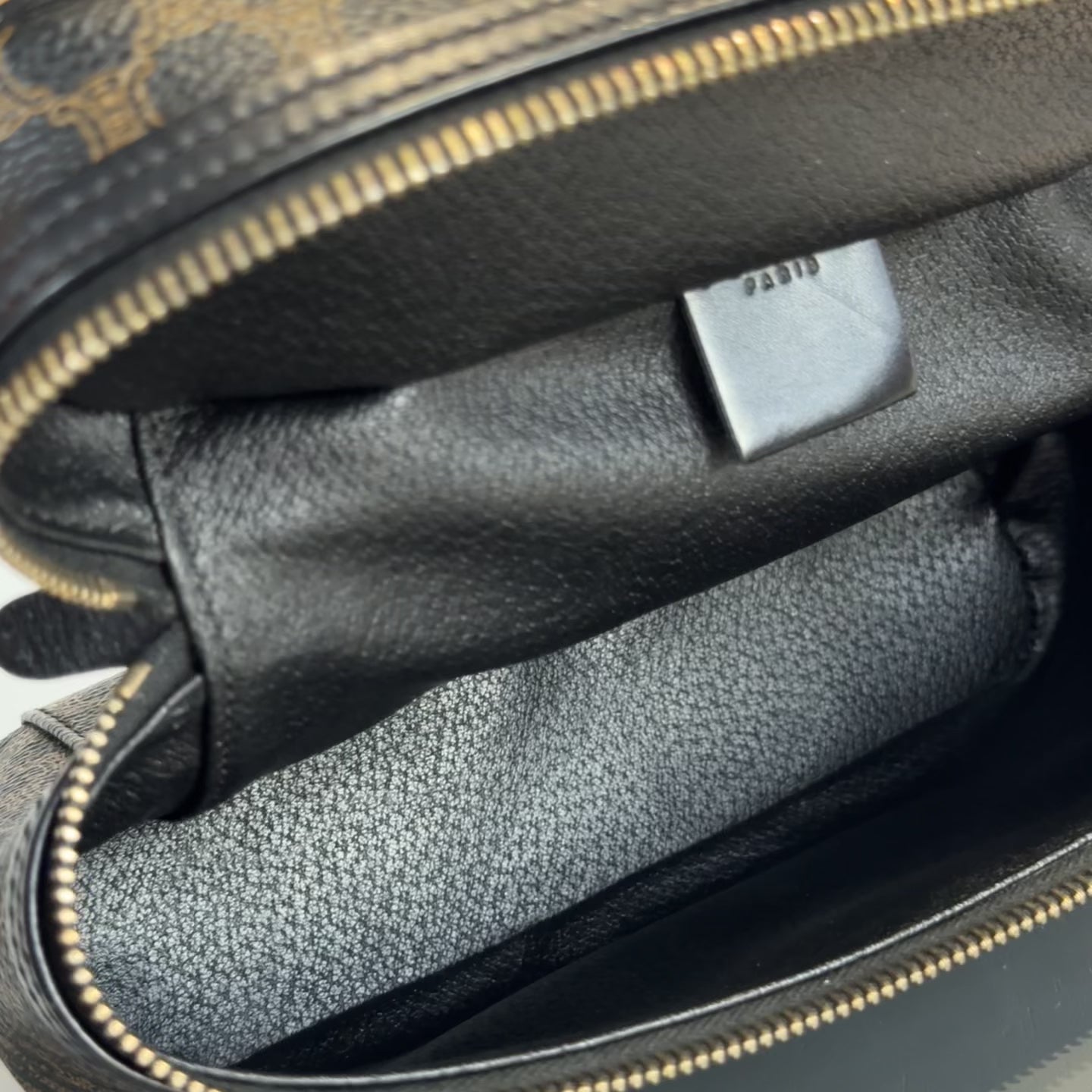 Celine Macadam Canvas Vanity Case -  Replica Handbags 