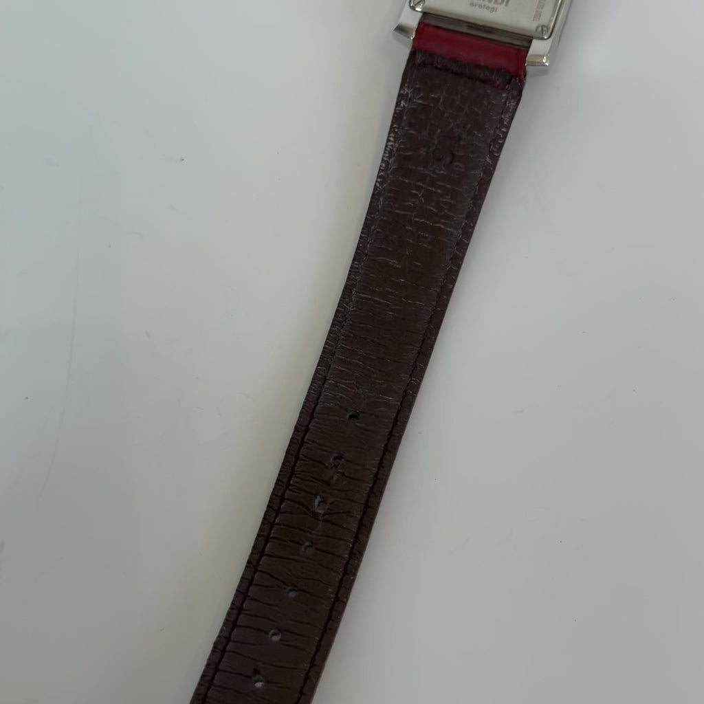 Fendi Classico 7000L Mother of Pearl Dial Crystal Case Watch -  Replica Handbags 