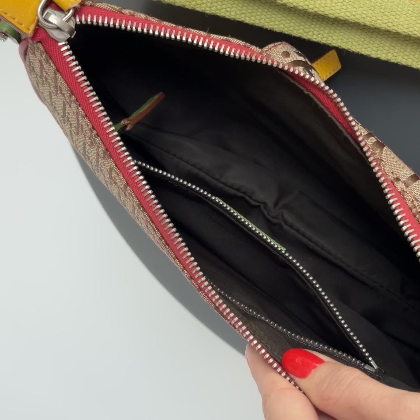 Dior Diorissimo Rasta Trotter Shoulder Bag -  Replica Handbags 