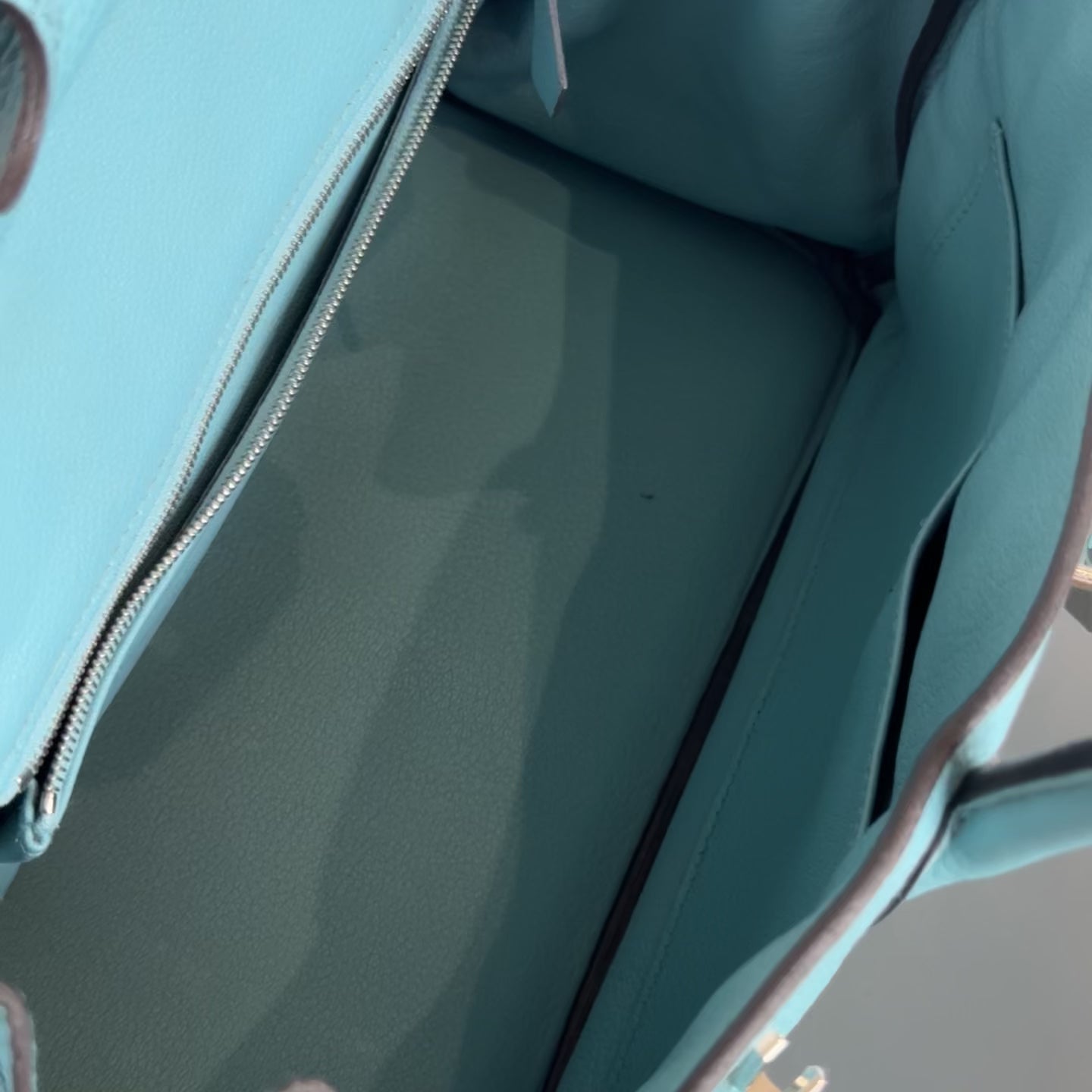 Hermes Birkin Bleu Saint Cyr Togo 30 Palladium Hardware 2015 -  Replica Handbags 