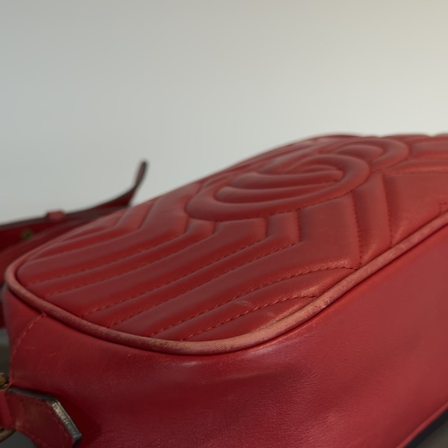 Gucci Red Marmont Crossbody Bag -  Replica Handbags 