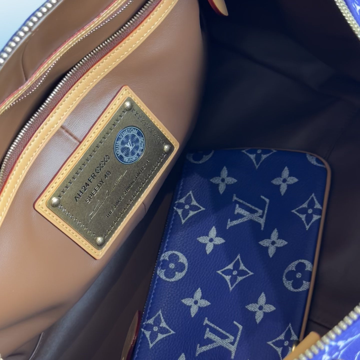 Louis Vuitton Speedy P9 Bandouliere 40 in Amethyst -  Replica Handbags 