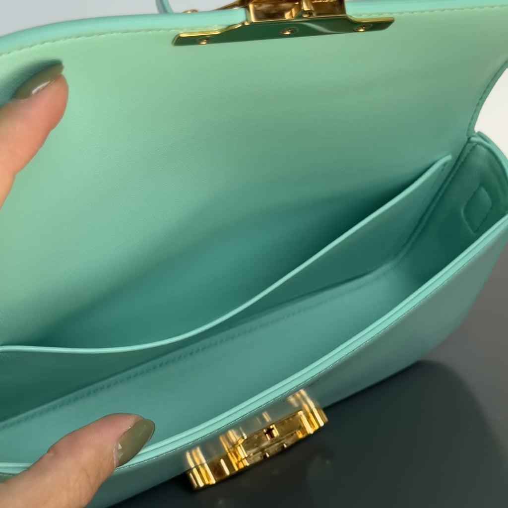Celine Shoulder Bag Claude in Turquoise -  Replica Handbags 
