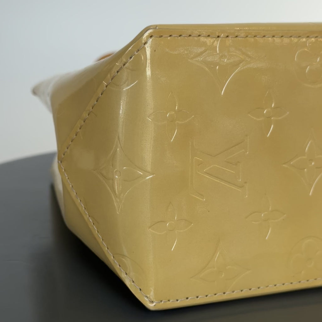 Louis Vuitton Vernis Reade PM Yellow -  Replica Handbags 
