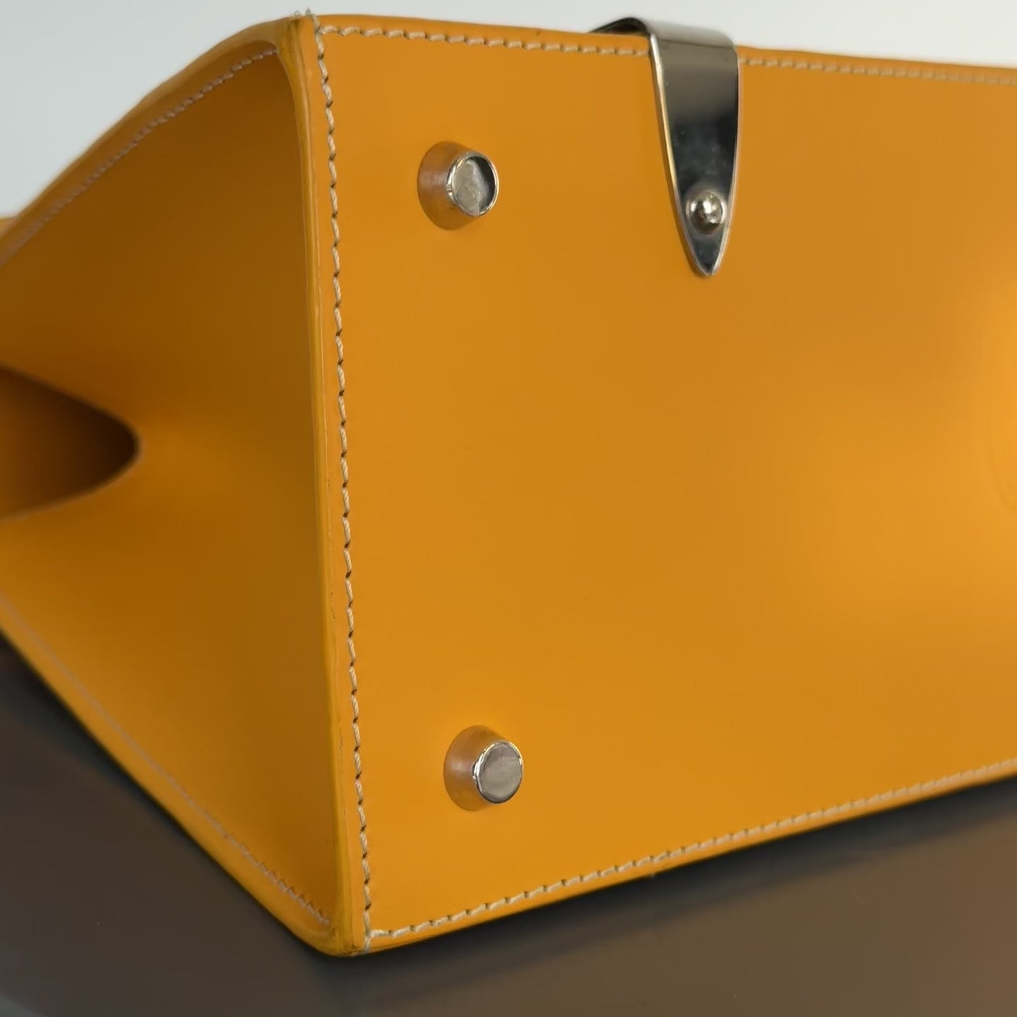 Goyard Goyardine Saigon PM Yellow -  Replica Handbags 