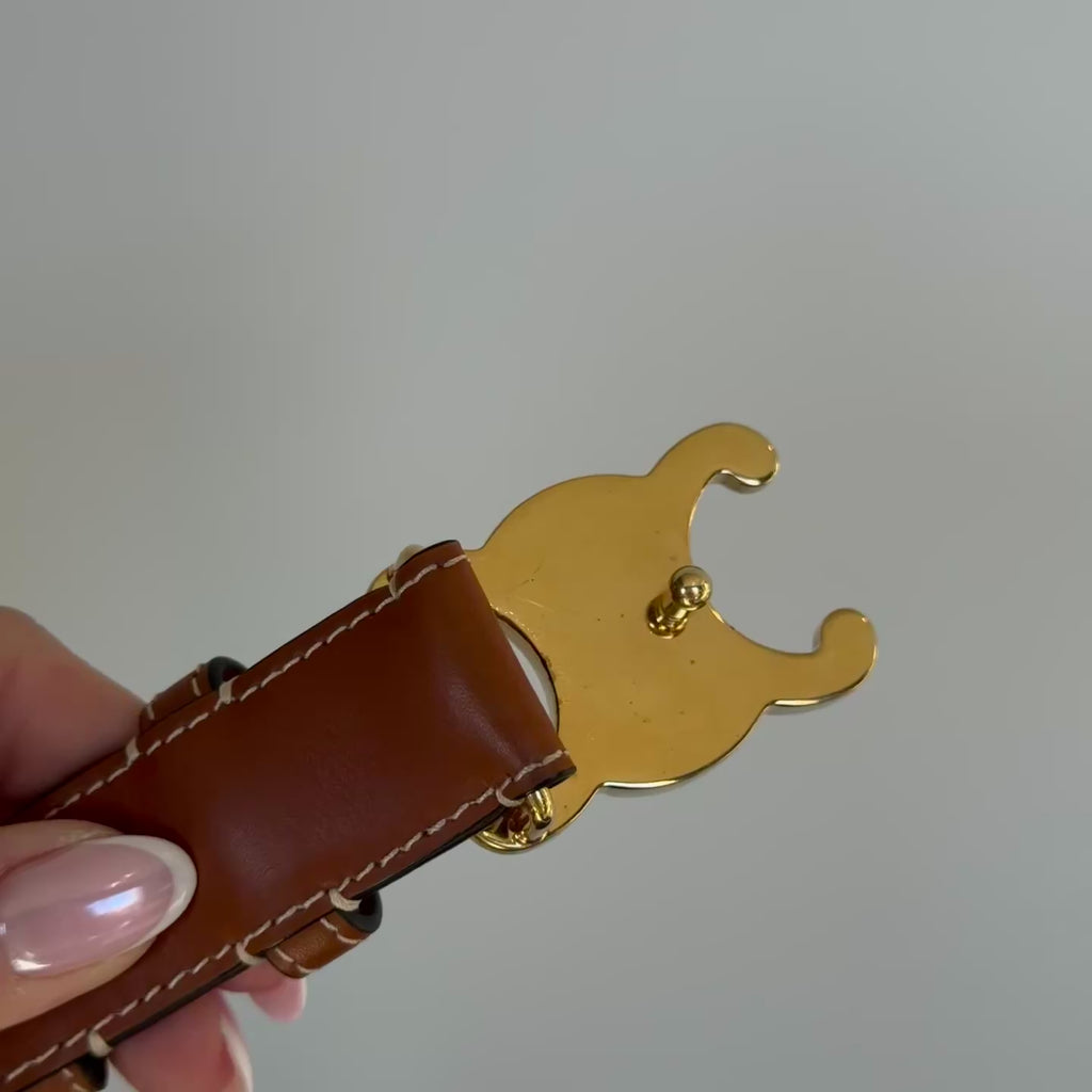 Celine Triomphe Medium Belt -  Replica Handbags 