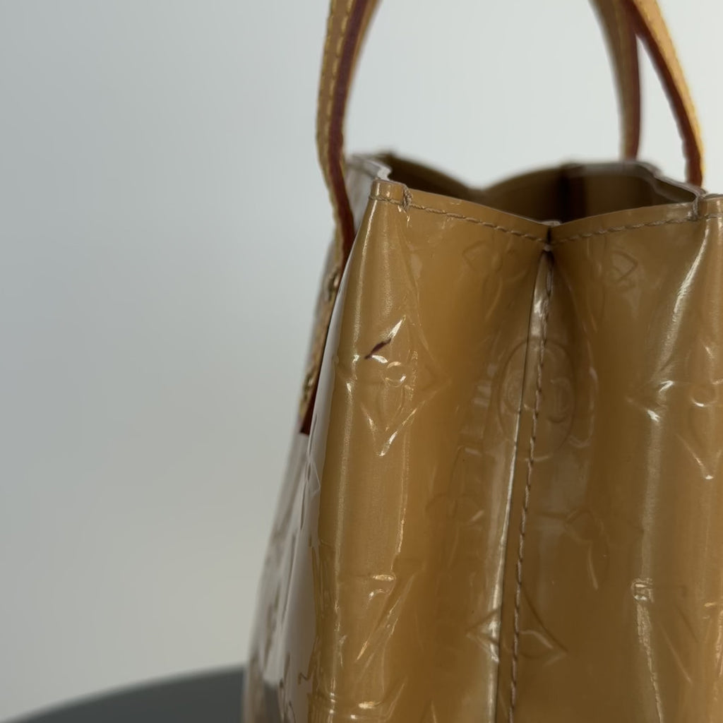 Louis Vuitton Vernis Reade PM Tan -  Replica Handbags 
