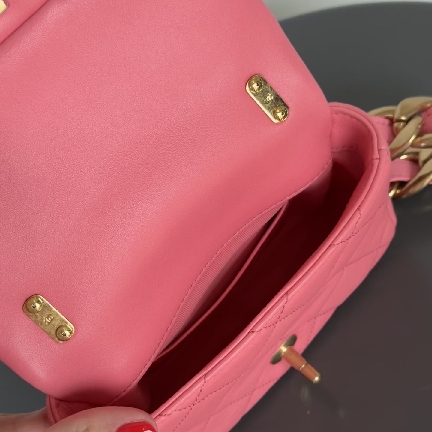 Chanel 22S Mini Flap Bag Seasonal Color -  Replica Handbags 