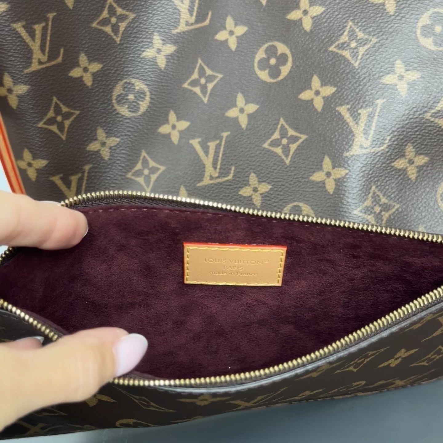 Louis Vuitton All In GM Monogram With Pouch -  Replica Handbags 