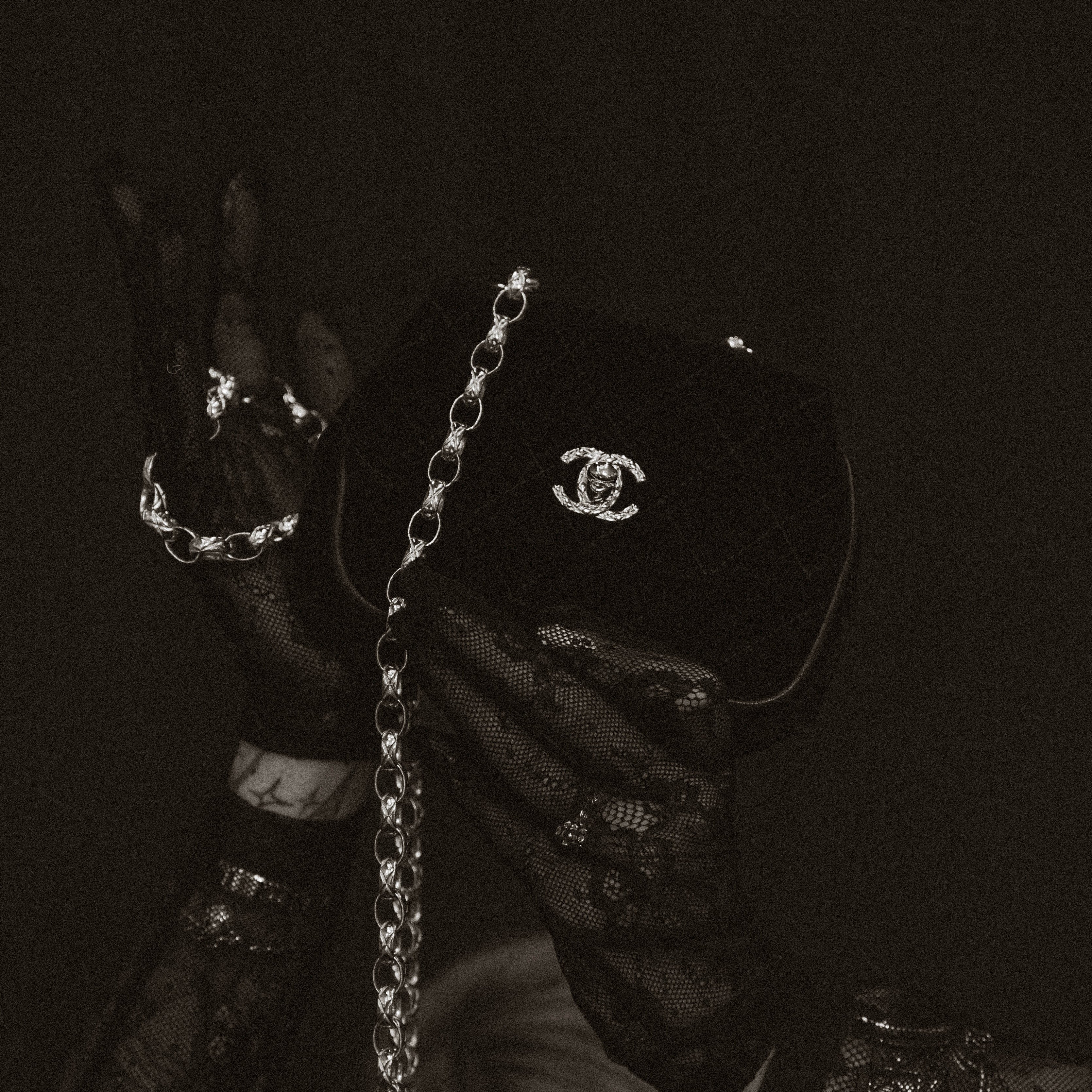 Chanel Quilted CC Velvet Bijoux Chain Crossbody -  Replica Handbags 