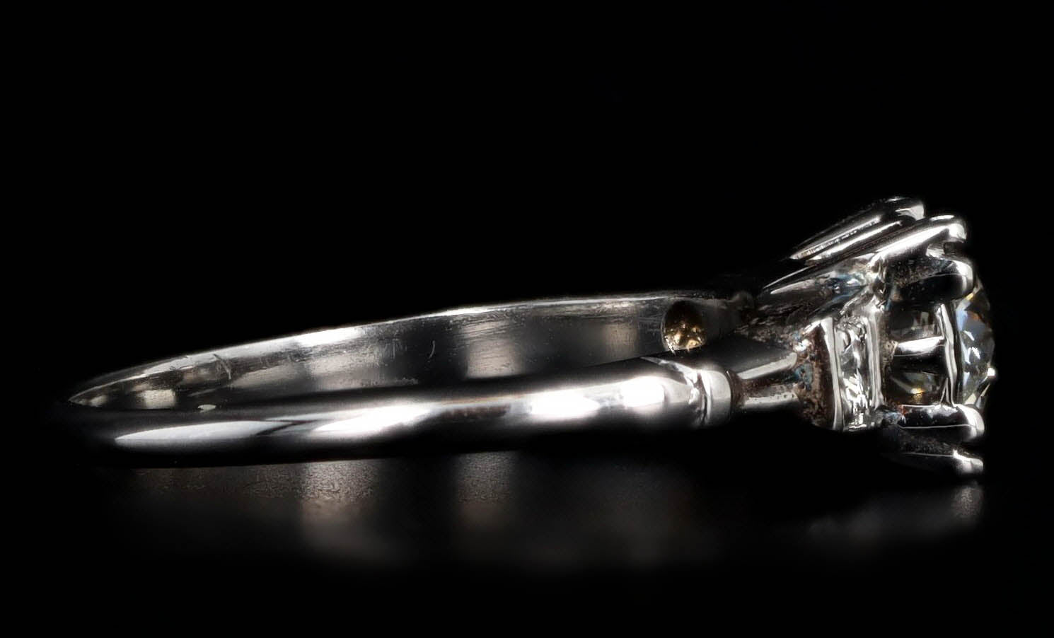 Art Deco 0.90 Carat Old European Diamond Engagement Ring -  Replica Handbags 