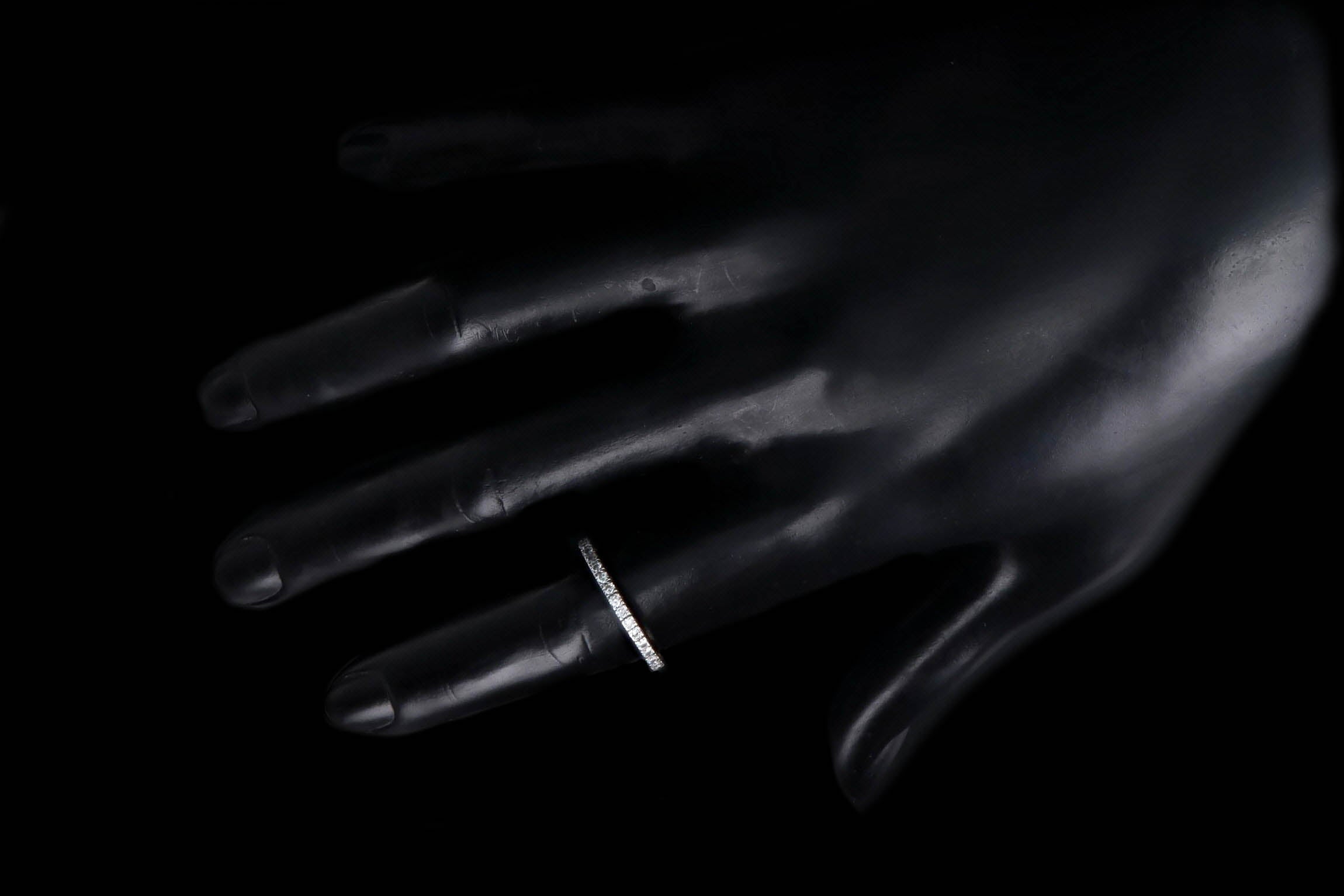 0.60 Carat Total Weight Round Diamond Eternity Band in 14K White Gold -  Replica Handbags 