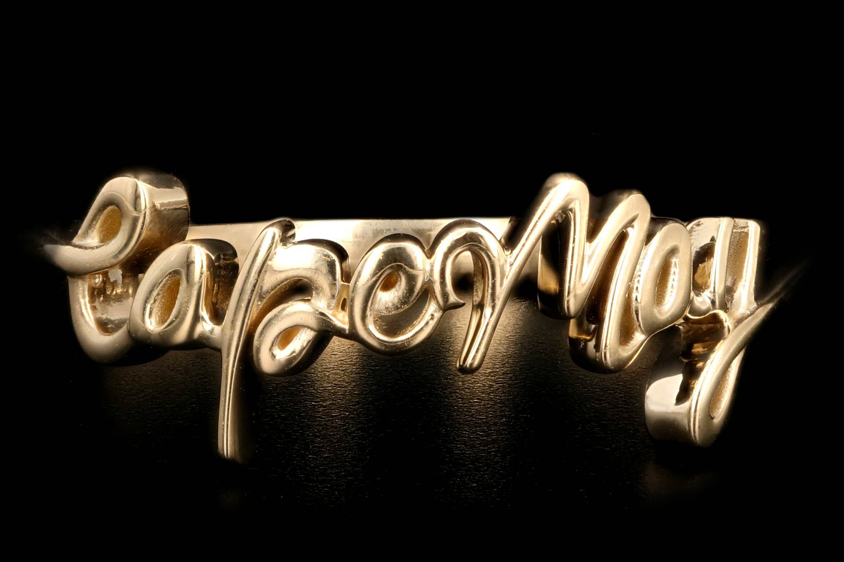 14K Gold Cape May Ring -  Replica Handbags 