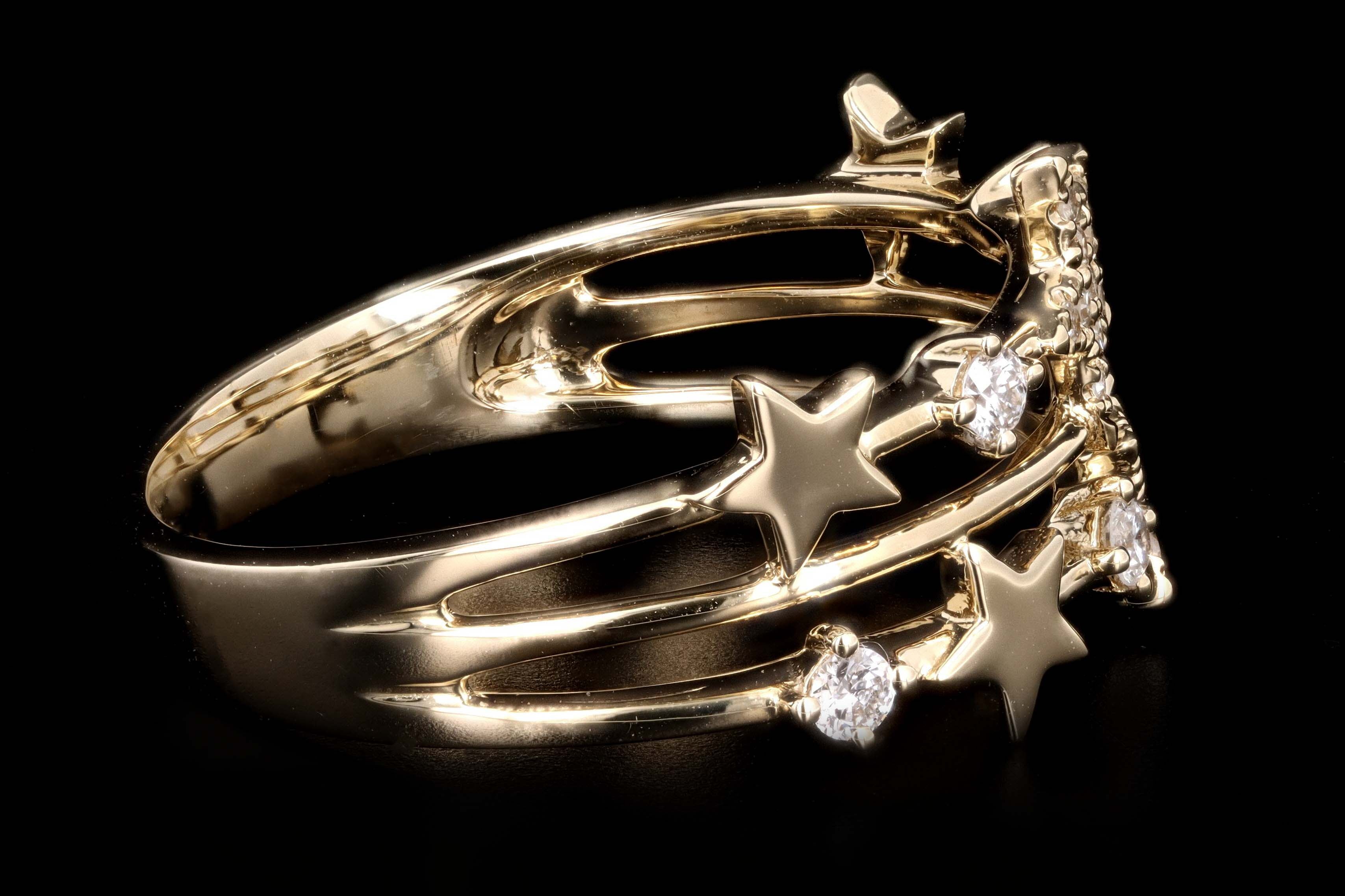 0.21CT Diamond Pave Star Ring -  Replica Handbags 